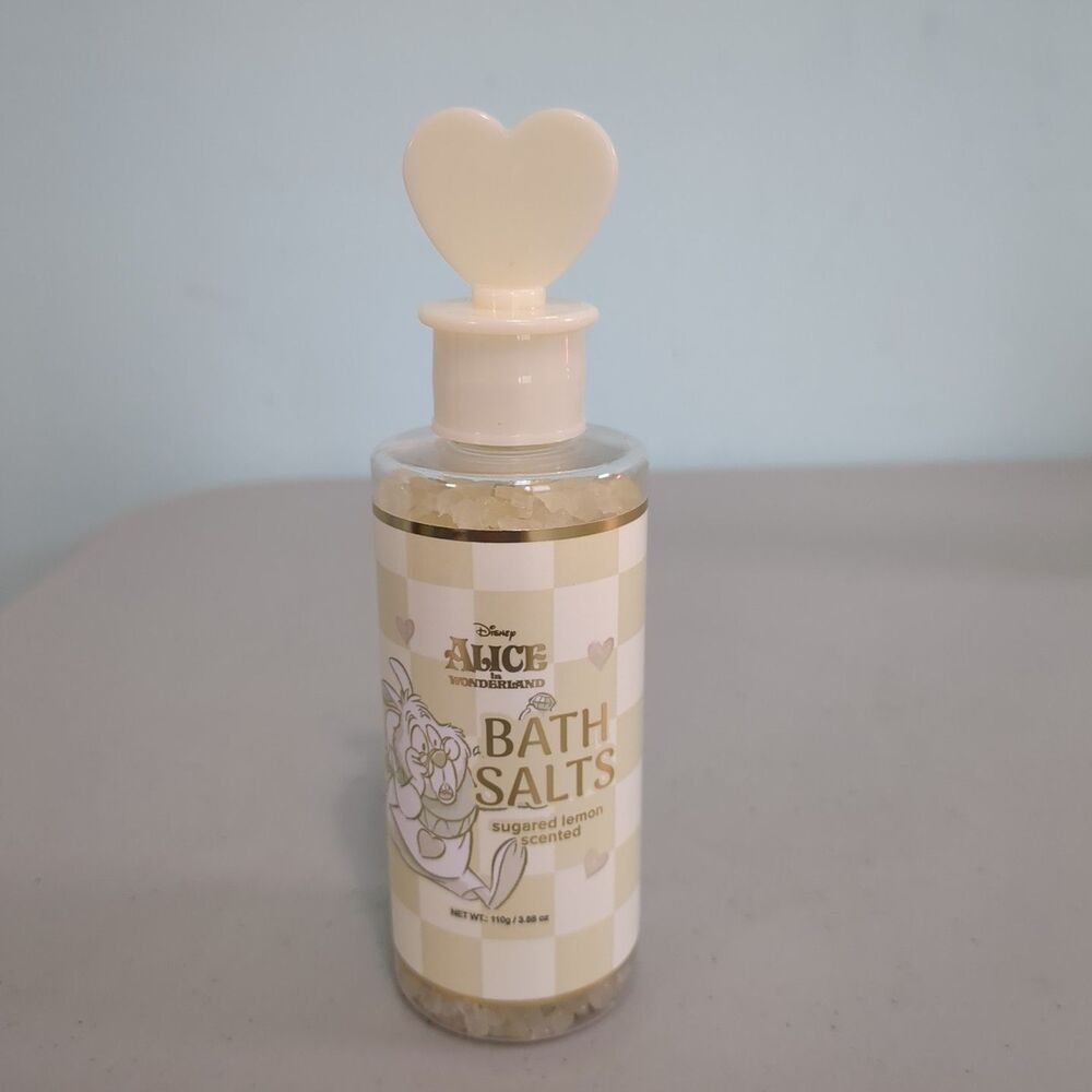 Alice In Wonderland Bath salts Lemon Scented White Rabbit Tiktok Trending Viral